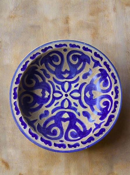 Blue Glazed Bowl