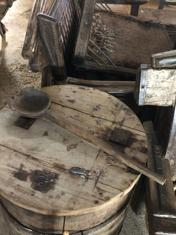 Large Wooden Ladle