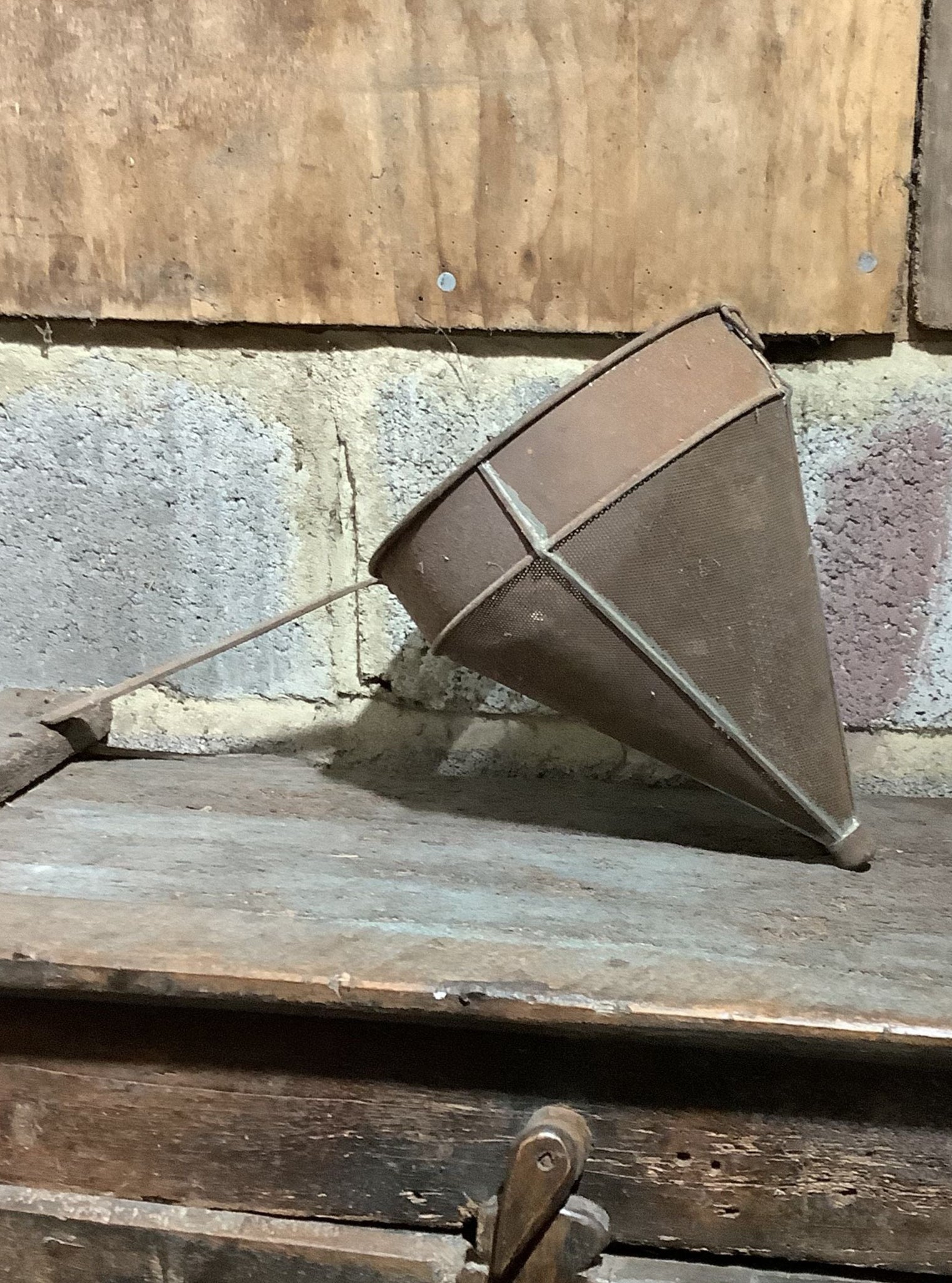 Large Metal Sieve with Handle