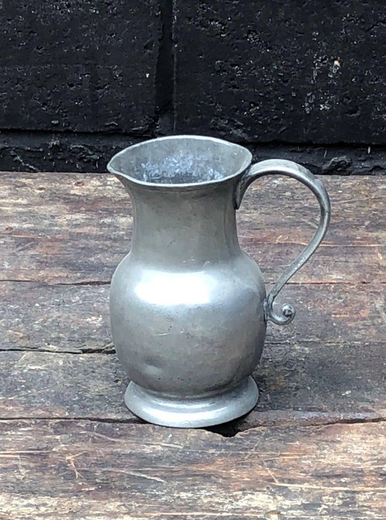 Simple Pewter Jug