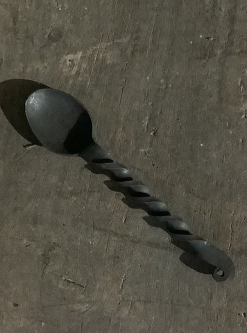 Spoon with Twisted Handle