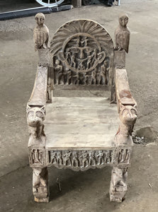 Ceremony Style Carved Seat