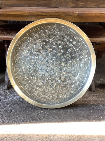 Ornate Large Gold Tray