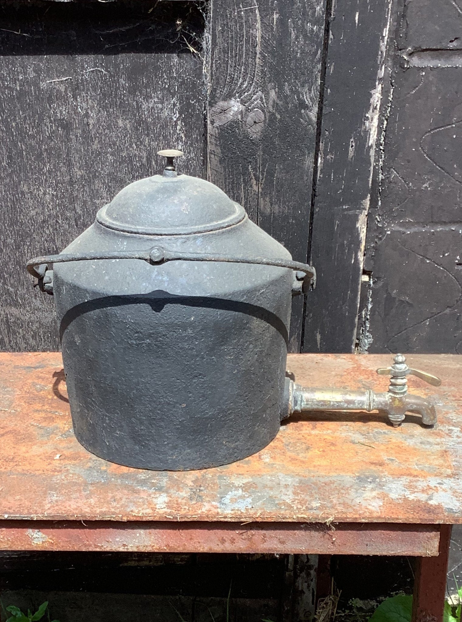 Cast Iron Water Urn