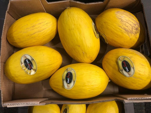 Box of Canary Melons
