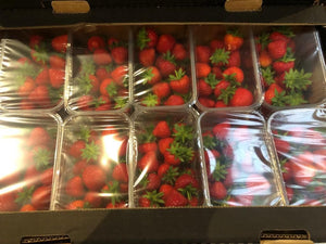 Punnets of Strawberries