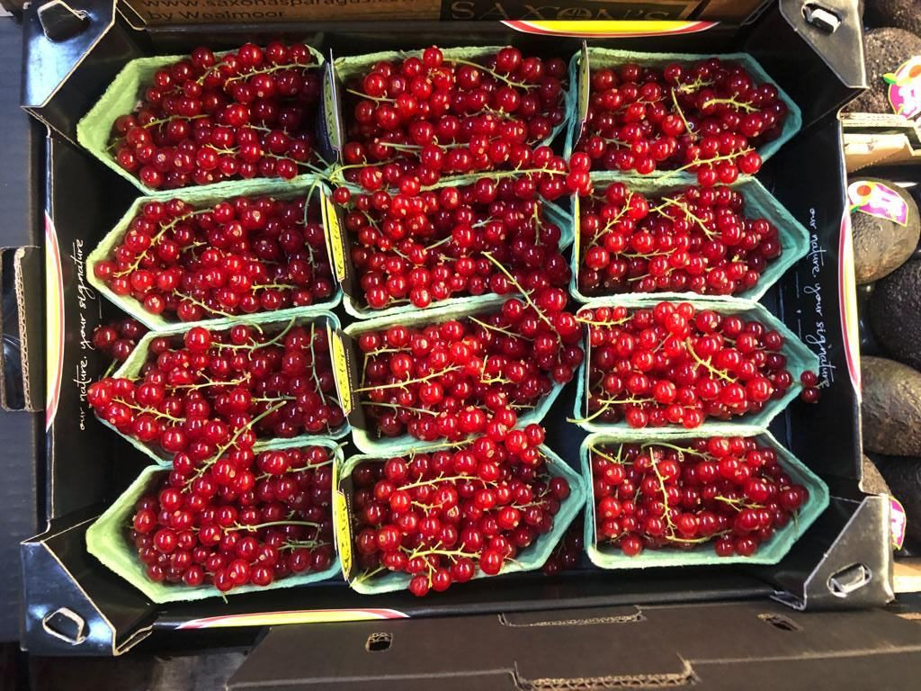 Punnets of Red Berries