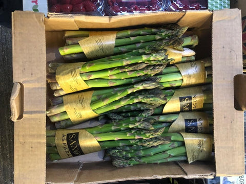 Box of Asparagus Spears