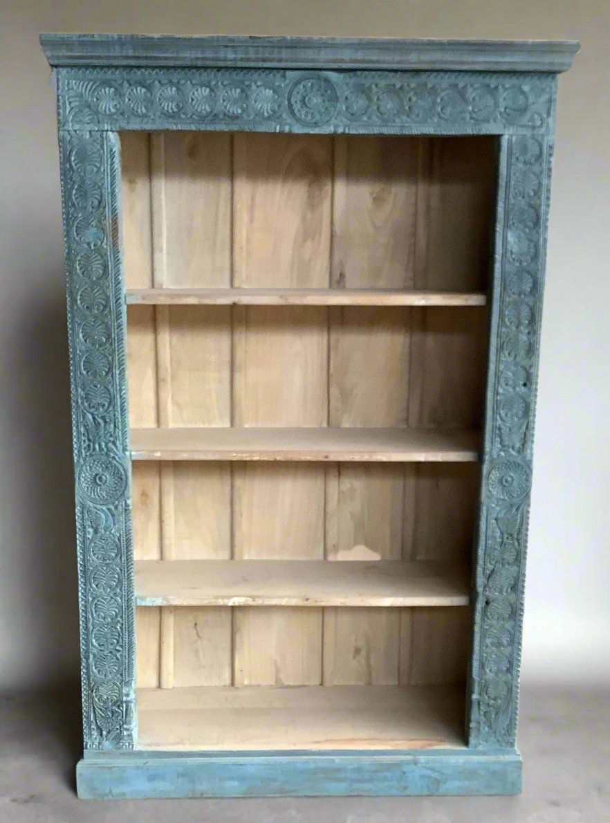 Indian Style Blue Bookcase – Ashwood Props