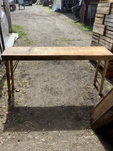 Narrow Trestle Table