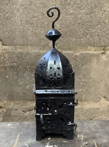 Black Dome Topped Lantern