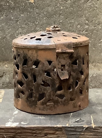 Round Aged Lantern