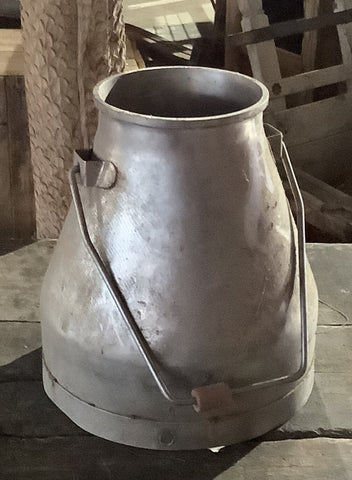 Galvanised Milk Pail