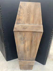 Simple Oak Coffin