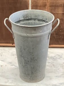 Small Galvanised Flower Buckets