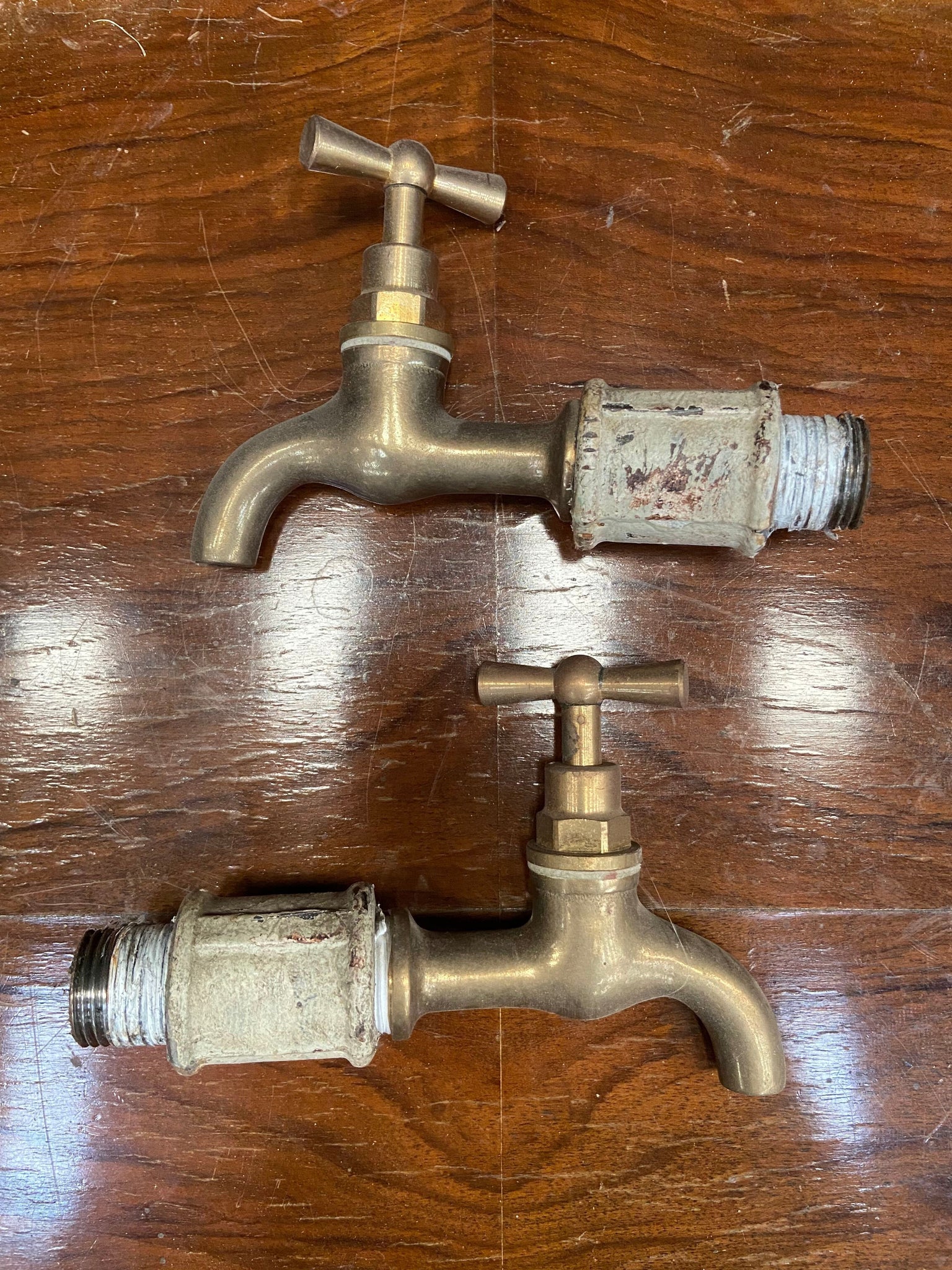 Two Brass Taps