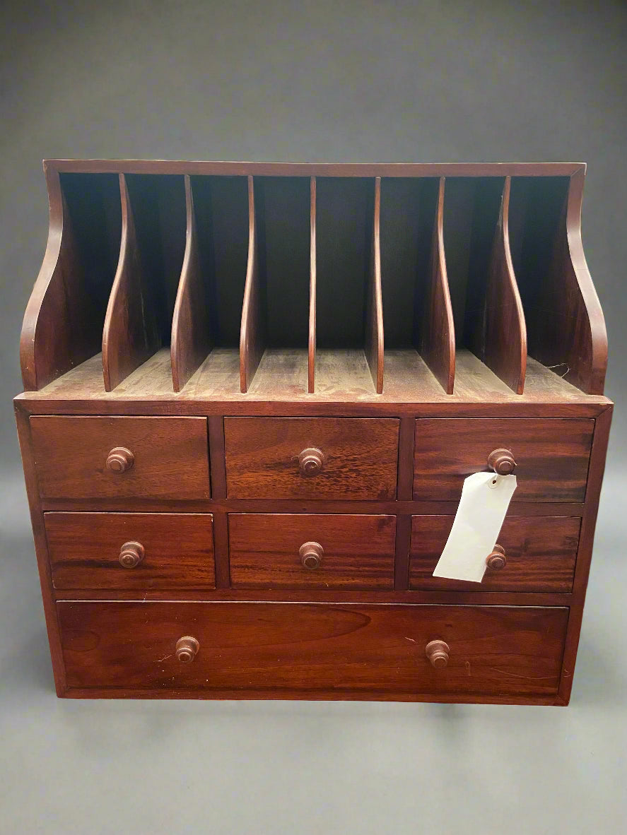 Large Desktop Magazine Rack Unit – Ashwood Props