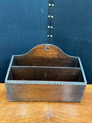 Studded Rectangular Pen Pot