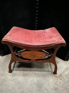 Victorian Curved Footstool