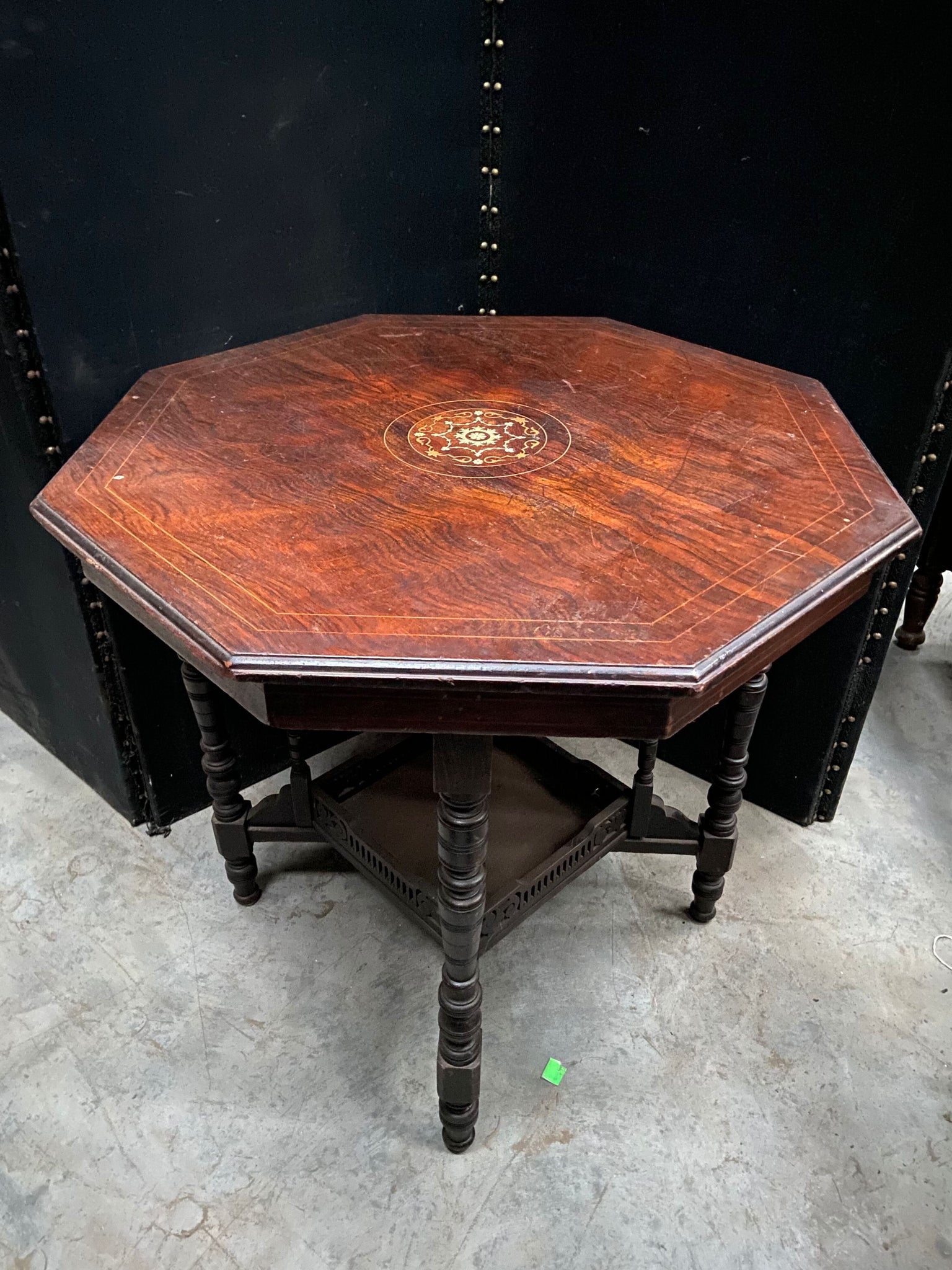 Octagonal Wooden Table