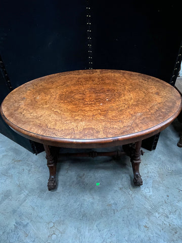 Low Oval Coffee Table