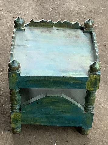 Green Bedside Table