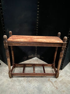 Side Table with Runged Bottom