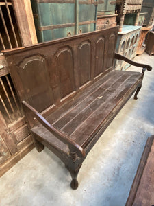 Five Panel Church Bench Pew