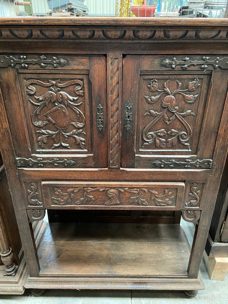 Arts & Crafts Standing Cabinet