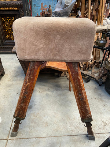 Small Suede Pommel Horse