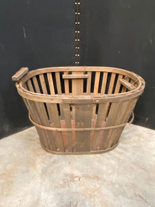 Slatted Oval Planters