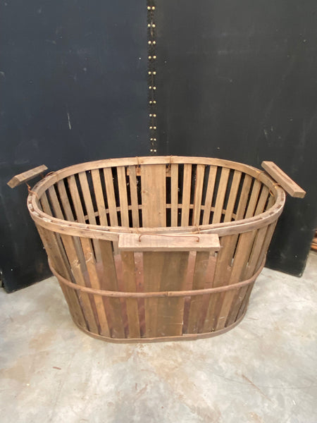 Slatted Oval Planters