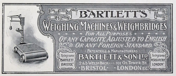 Bartlett & Sons Platform Scales