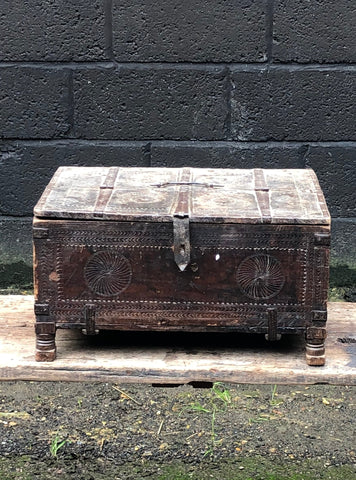 Ornate Wooden Coffer