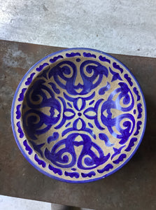 Blue Glazed Bowl