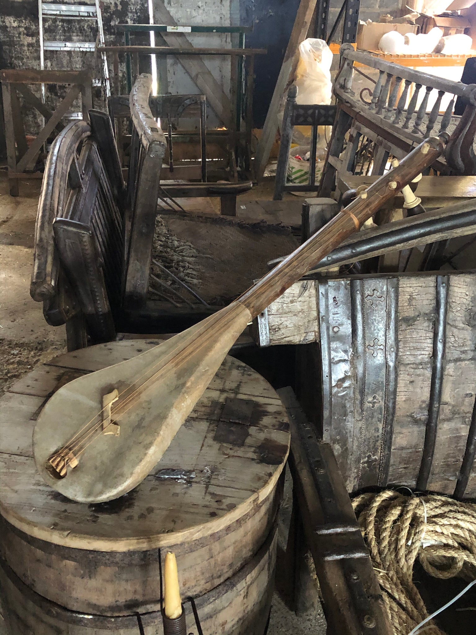 Rustic String Instrument