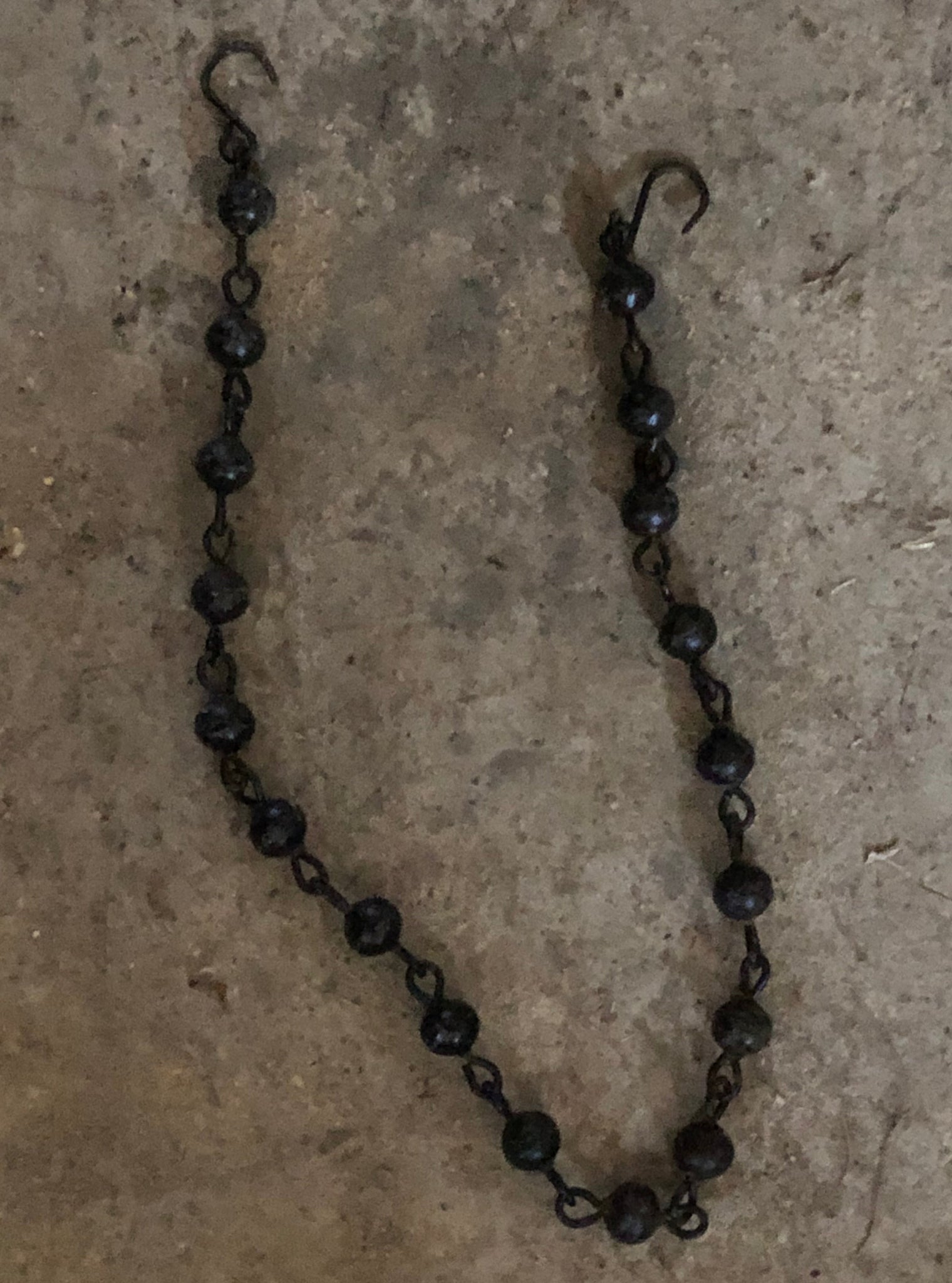 Hearth Chain with Ball Detailing