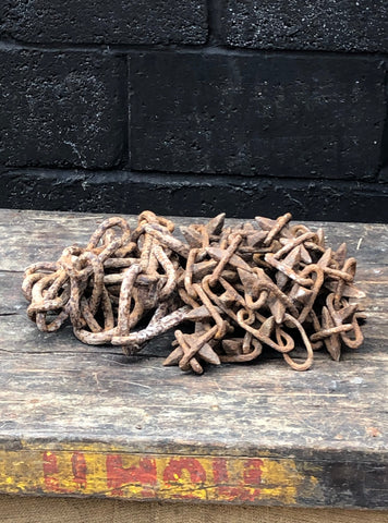 Rusty Chain with Spikes